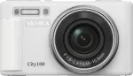 Fotokaamera Yashica City 100 white