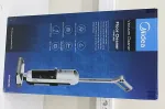 MIDEA SALE OUT. | Cordless Vacuum Cleaner | X10 Wet and Dry | 220 W | 22.2 V | Operating time (max) 35 min | Black | Warranty 24 month(s) | DAMAGED PACKAGING, USED, DIRTY, SCRATCHED AND WET ITEM. WRONG SN ON PACKAGING