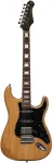 Stagg SES-60 NAT - gitara elektryczna HSS, olcha, kolor naturalny