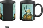 Cenega Publishing Heat Reveal Mug Good Loot The Witcher 3 Game Art Chronicles - Geralt & Vincent van Gogh 450 ml Black