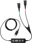 GN NETCOM SUPERVISOR CORD 2XQD / USB QTY 1