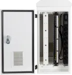 DELTACO 19"-sk&aring;p, 6U, 600x280x600mm, vertikaalne paigaldus, IP55, vit
