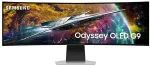 Monitor SAMSUNG G95SC computer 124.5 cm (49") 5120 x 1440 pixels Dual QHD OLED Silver