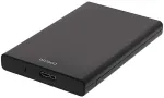 Deltaco MAP-K2568 storage drive enclosure HDD/SSD enclosure Black 2.5"