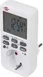 Brennenstuhl Comfort-Line digital weekly timer (white, socket with child protection)