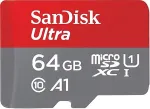 M&auml;lukaart Sandisk Ultra 64 GB MicroSDXC UHS-I Class 10