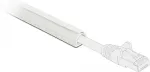 DeLOCK Kabelkanal Mini selbstschlie&szlig;end selbstklebend 10 x 10 mm - L&auml;nge 1 m wei&szlig;