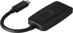 DELTACO USB-C - DP-adapter, USB-C ha, DP ho, 7680x4320 30Hz, svart