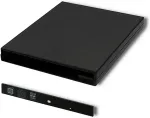 QOLTEC Optical driver case CD/ DVD SATA USB2.0 9.5mm