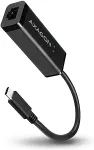 V&otilde;rgukaart AXAGON ADE-SRC High-speed USB-C 3.1 Gigabit Ethernet 10/100/1000Mbit adapter with automatic installation