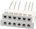 EFB Elektronik EFB Keystone Verteilerbox Aufputz 6/12 Port