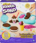 KINETIC SAND Spinmaster - Ice Cream Set (454 grams of sand)