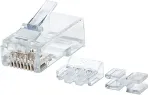 Intellinet Modular Plug - Netzwerkanschluss - RJ-45 (M) - UTP - CAT 6a (Packung von 80) (790550)