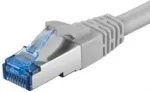 Digitus Patchkabel Cat6 S/FTP 2xRJ45 5.0m grau Hebelschutz Polybeutel