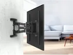 HAMA TV-Wandhalterung, schwenkbar, neigbar, ausziehbar, 305cm (120"), 220839, Schwarz