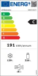 K&uuml;lmik LG Fridge GBBW726CPY