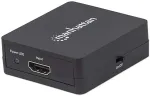 Manhattan 1080p 2-Port HDMI-Splitter Strom &uuml;ber USB schwarz
