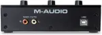 M-Audio M-Track Solo USB Audio interface Crystal preamplifier 16 bit 48 kHz Black