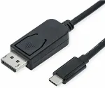 ROLINE 11.04.5835 video cable adapter 1 m DisplayPort USB Type-C Black