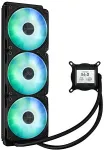 ASUS Prime LC 360 ARGB LCD Processor All-in-one liquid cooler 12 cm Black