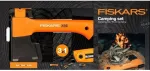 FISKARS AXE HATCHET X5 - XXS + KNIFE + SAW