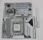 GigaByte SALE OUT. B850 EAGLE WF7 ICE | Processor family AMD | Processor socket AM5 | Number of SATA connectors 4 | USED, REFURBISHED, WITHOUT ACCESSORIES, ONLY BACK PANEL, AND ANTENA INCLUDED