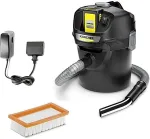 Tolmuimeja K&auml;rcher AD 2 Battery Set Cordless Ash Extractor