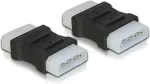 DELOCK Adapter 4 Pin Molex Stecker zu Stecker