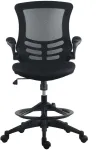 Home4you K&otilde;rge t&ouml;&ouml;tool TRIBECCA 62,5x62xH109-128,5cm, must