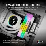 M&auml;lu CORSAIR DDR5 64GB PC 5200 CL40 KIT (2x32GB) VENGEANCE RGB W jaem&uuml;&uuml;k