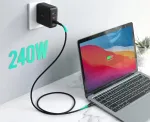 Aukey CB-SCC241 Circlet Blink Silicone USB C - USB C | 1m | 5A | 240 W PD | 20V