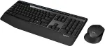 Klaviatuur Logitech Desktop MK345 Wireless Comfort [FR] black