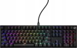 Klaviatuur GENESIS THOR 404/RGB/Outemu Peach Silent/Wired USB-A/US layout/Black mechanical gaming keyboard