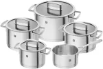 Zwilling Vitality Stainless Steel Pot Set 5-Pc, Silver