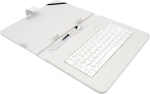 AIREN AiTab Leather Case 4 with USB Keyboard 10" WHITE (CZ/SK/DE/UK/US.. layout)