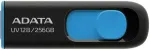 M&auml;lukaart Adata MEMORY DRIVE FLASH USB3 256GB/BLK/BLUE AUV128-256G-RBE