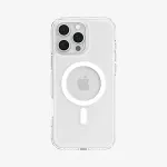 Spigen Ultra Hybrid (MagFit) mobile phone case 17.5 cm (6.9") Cover Transparent, White