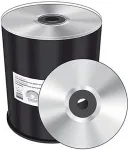 Toorikud No name MediaRange CD-R 700MB 100pcs vollfl&auml;chig bedruckbar silber