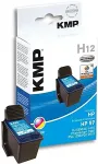 Tooner KMP Patrone HP C6657AE Nr.57 color 500 S. H12 refilled