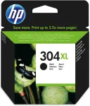 Tooner HP Inc HP 304XL Sort 300 sider Bl&aelig;k N9K08AE