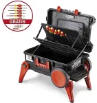 Wiha tool case XXL III, tool box (black/red, (empty))
