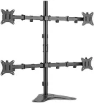 EQUIP Tischfu&szlig; 17"-32"/4TFT 360&deg; Gelenkig 9Kg schwarz lite Retail