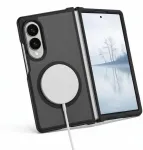 Tech-Protect &Uuml;mbris Magmat MagSafe, Samsung Galaxy Fold8, matt l&auml;bipaistev musta &auml;&auml;rega, Qi2/MagSafe &uuml;hilduv,