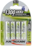 ANSMANN 1x4 maxE NiMH rech. bat, Mignon AA 1300 mAh