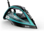 Triikraud Tefal Ultimate Pure FV9844 Dry & Steam iron Durilium Autoclean soleplate 3200 W Black, Blue