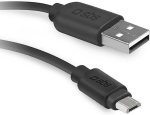 Sbs Lade-/Datenkabel USB 2.0 > Micro-USB schwarz 2,0m