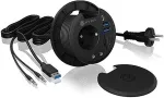 Raidsonic Tisch Hub IcyBox Multiport 2xUSB 3.0 Type-A