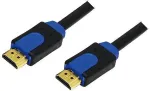 Logilink HDMI-Kabel Ethernet A -> A St/St 10.00m Gold