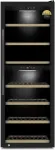 CASO | Smart Wine Cooler | WineExclusive 126 | Energy efficiency class G | Showcase | Free standing | Bottles capacity 126 bottles | Cooling type Compressor technology | Black
