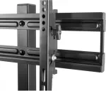 Maclean MC-865 Professional Modern TV Floor Stand with a Shelf for 37" - 70" Screens, max load 40kg, max VESA 600x400, Adjustable height, TV Entertainment Station